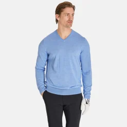 Ls V-Neck Merino-Callaway New