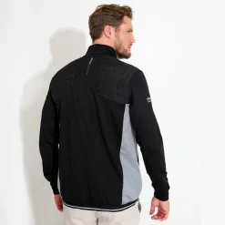 M Birkdale Midlayer Svart-Abacus New