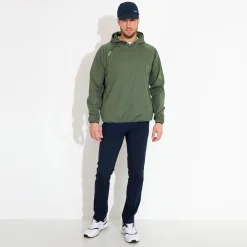 M Bounce Waterproof Hoodie Grön-Abacus Outlet