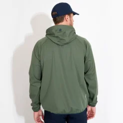 M Bounce Waterproof Hoodie Grön-Abacus Outlet