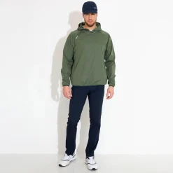 M Bounce Waterproof Hoodie Grön-Abacus Outlet