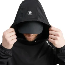 M Bounce Waterproof Hoodie Svart-Abacus Outlet