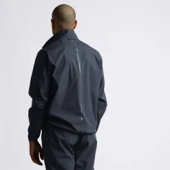 M Essex Windbreaker 1/4 Zip Blå-Cross Sportswear Best