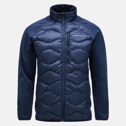 M Helium Down Hybrid Blå-Peak Performance Sale