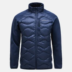 M Helium Down Hybrid Blå-Peak Performance Sale