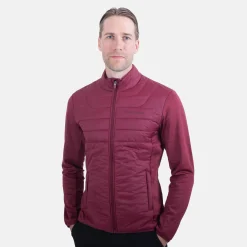 M Hybrid Padded Jkt Röd-Bogeys & Birdies Sale