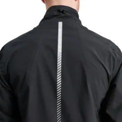 M Links Stretch Rainjacket Svart-Abacus New