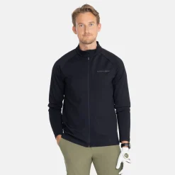 M Mid Layer LS Full-Zip Svart-Bogeys & Birdies Discount