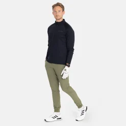 M Mid Layer LS Full-Zip Svart-Bogeys & Birdies Discount