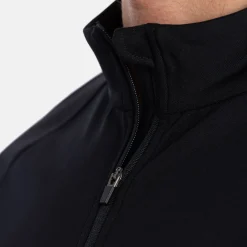 M Mid Layer LS Full-Zip Svart-Bogeys & Birdies Discount