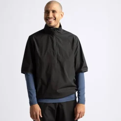 M Pine Windbreaker SS Svart-Cross Sportswear Outlet