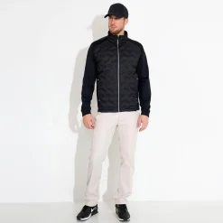 M Portrush Hybrid Jacket Svart-Abacus Sale