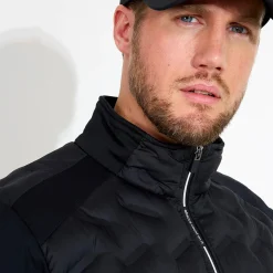 M Portrush Hybrid Jacket Svart-Abacus Sale