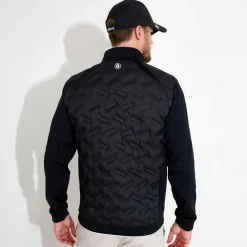 M Portrush Hybrid Jacket Svart-Abacus Sale