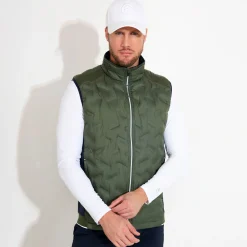 M Portrush Hybrid Vest Grön-Abacus Clearance