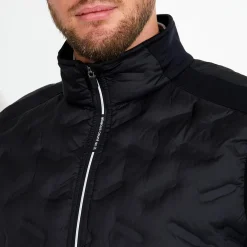 M Portrush Hybrid Vest Svart-Abacus Sale