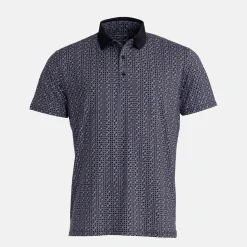 M Tech Pique Micro AOP Svart-Bogeys & Birdies Discount