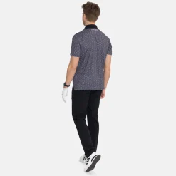 M Tech Pique Micro AOP Svart-Bogeys & Birdies Discount