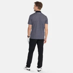 M Tech Pique Micro AOP Svart-Bogeys & Birdies Discount