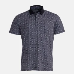 M Tech Pique Micro AOP Svart-Bogeys & Birdies Discount