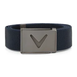 M V-Logo Web Belt Blå-Callaway Clearance