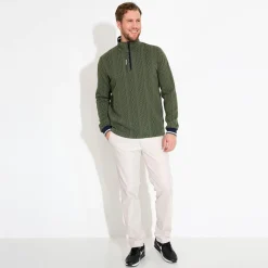M Woburn Midlayer Grön-Abacus Discount