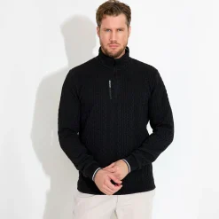 M Woburn Midlayer Svart-Abacus Discount