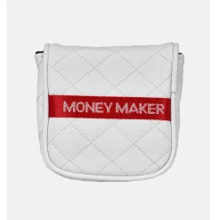 Mallet Putter Headcover Vit-Ghost Golf Sale