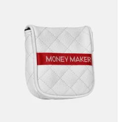 Mallet Putter Headcover Vit-Ghost Golf Sale