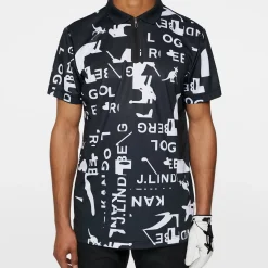 Miro Print Polo JL x Kangol-J.Lindeberg Clearance