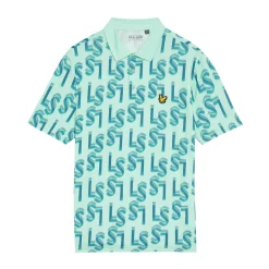 Monogram Printed Polo-Lyle & Scott New