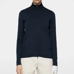 Nancy Seamless Mid Layer Blå-J.Lindeberg Clearance