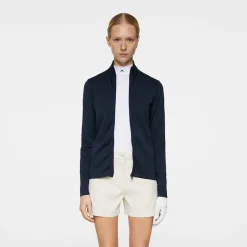 Nancy Seamless Mid Layer Blå-J.Lindeberg Clearance