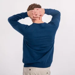 Oakville Crewneck Blå-Cutter & Buck Clearance