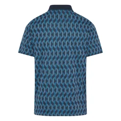 OP All Over Jacquard Colour Block Polo-Original Penguin Discount