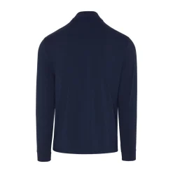 OP L/S 1/4 Zip Technica Blå-Original Penguin Online
