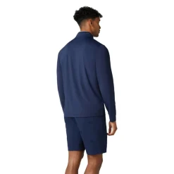 OP L/S 1/4 Zip Technica Blå-Original Penguin Online