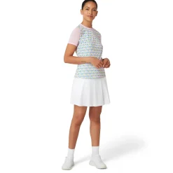 OP Ss Lattice Zip Mock-Original Penguin Online