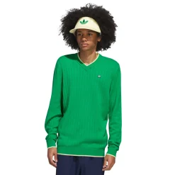 Ori F Knit Sweater Grön-Adidas Golf Originals