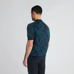 Outline Knitted Polo-Lyle & Scott Discount