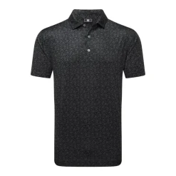 Painted Floral Lisle Svart-FootJoy Online