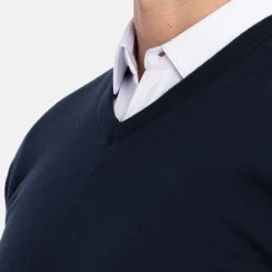 PD V-Neck Blå-Ivanhoe New