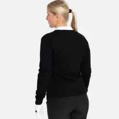 PD V-Neck Svart-Ivanhoe