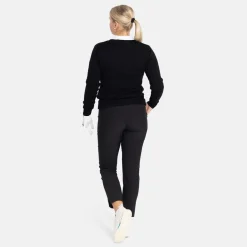 PD V-Neck Svart-Ivanhoe