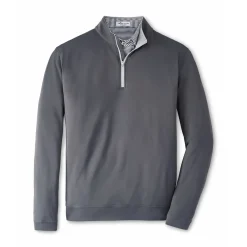 Perth Performance Quarter-Zip Grå-Peter Millar Outlet