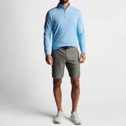 Perth Performance Quarter-Zip Blå-Peter Millar Sale