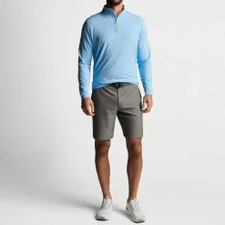 Perth Performance Quarter-Zip Blå-Peter Millar Sale