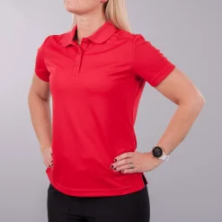 Piké Kelowna Röd-Cutter & Buck Discount