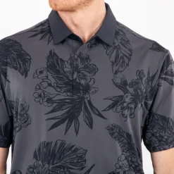 Playoff Polo 2.0 Floral Svart-Under Armour Hot