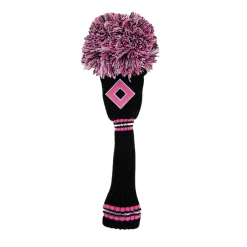 PomPom Hedcover FW Svart Rosa-PRG Sale